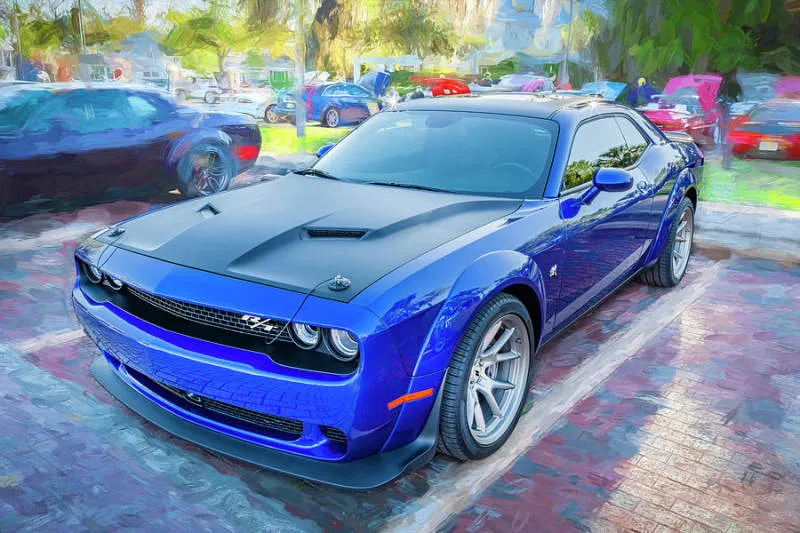 Dodge Challenger TorRed Clear Coat
