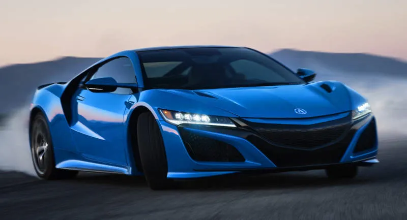 Acura NSX 130R White