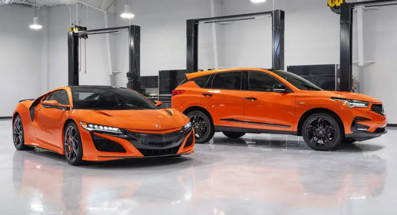 Acura NSX 130R White