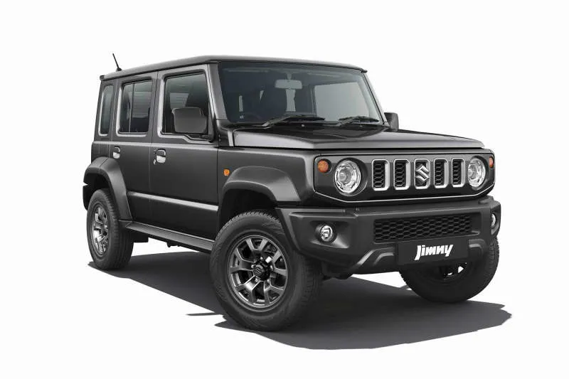 Suzuki Jimny Metallic Chiffon Ivory   Pearl Bluish Black