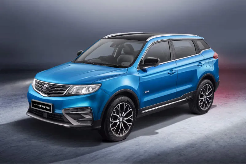 Proton X70 Biru