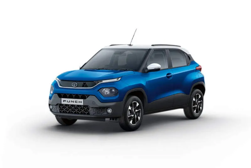 Tata Punch CNG Tornado Blue