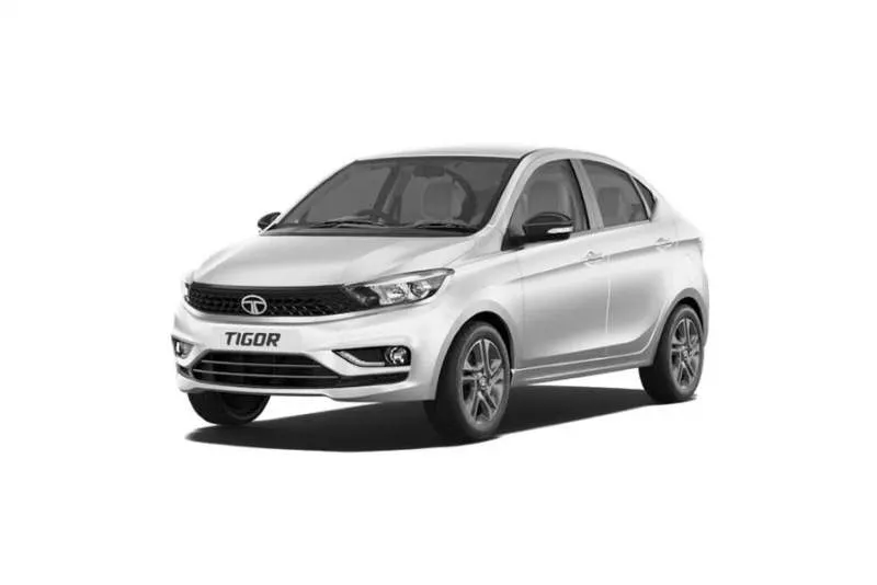 Tata Tigor Opal White