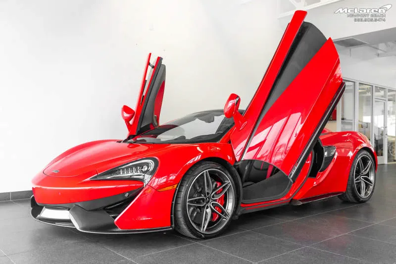 McLaren 570S Vermillion Red