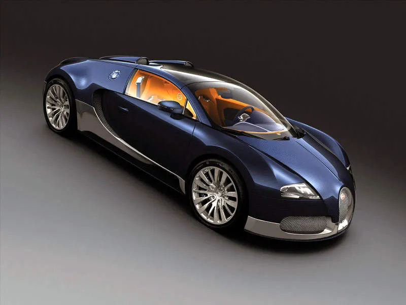 Bugatti Veyron 16.4 Merah