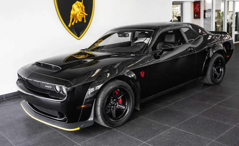 Dodge Challenger TorRed Clear Coat