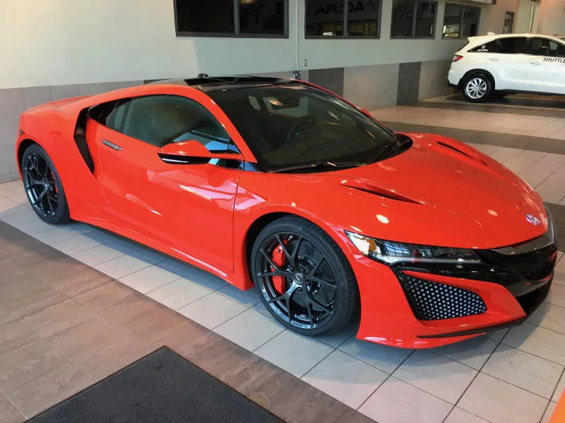 Acura NSX 130R White