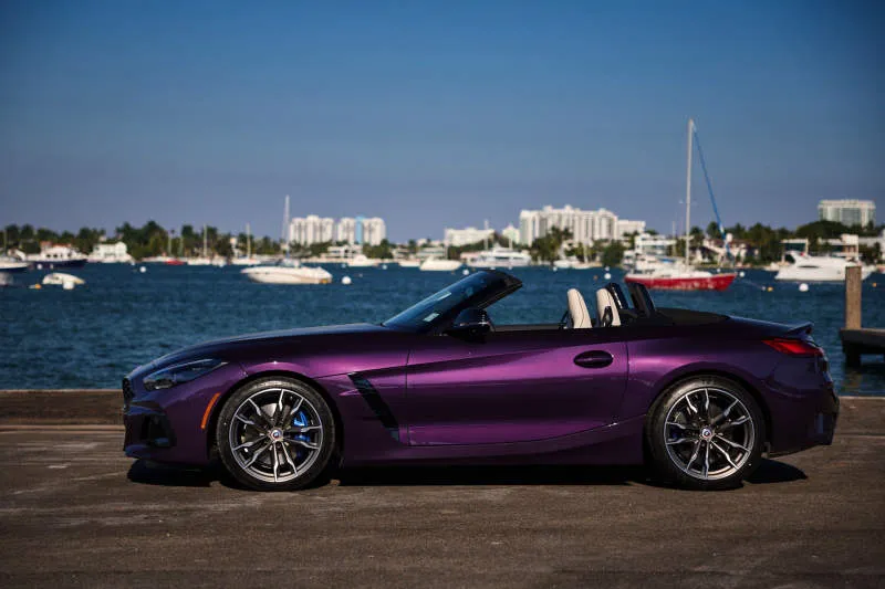 BMW Z4 San Francisco Red Metallic
