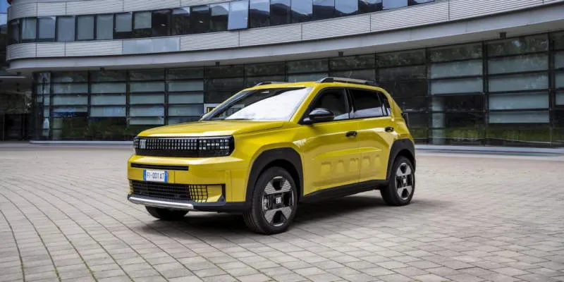 Fiat Panda EV Ocean Blue