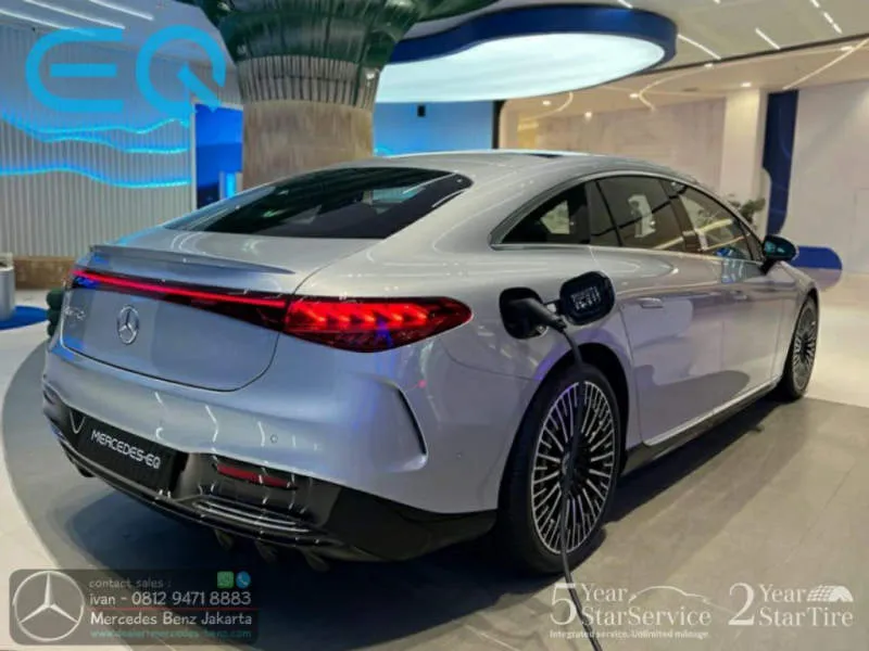 Mercedes-Benz EQS 450 Electric Art Line High-tech Silver