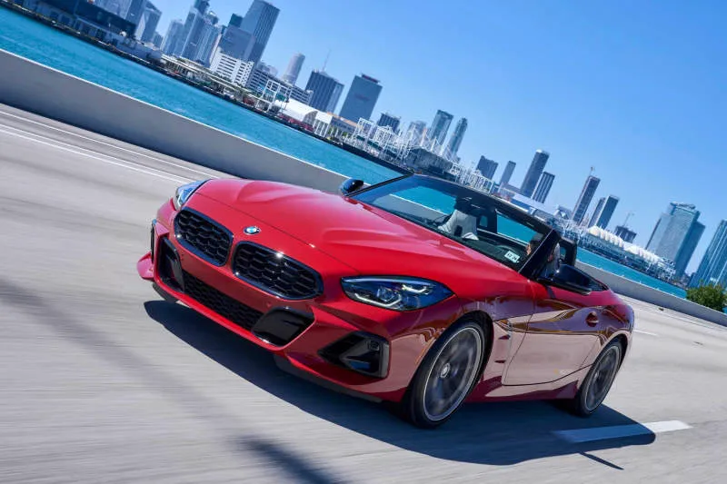 BMW Z4 San Francisco Red Metallic