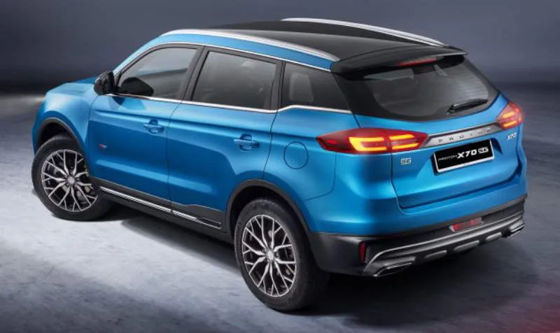 Proton X70 Biru