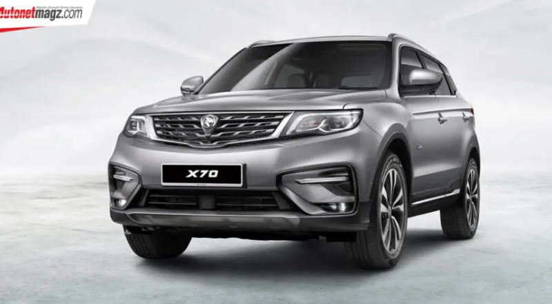 Proton X70 Biru