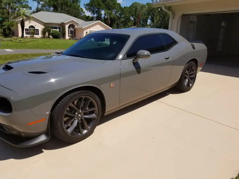 Dodge Challenger TorRed Clear Coat