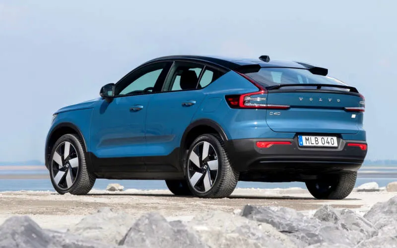 Volvo C40 Recharge Silver Dawn