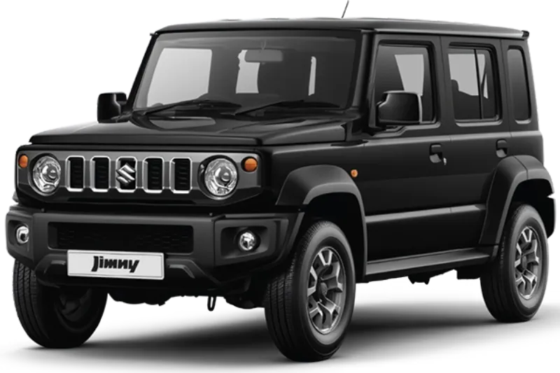 Suzuki Jimny Metallic Chiffon Ivory   Pearl Bluish Black