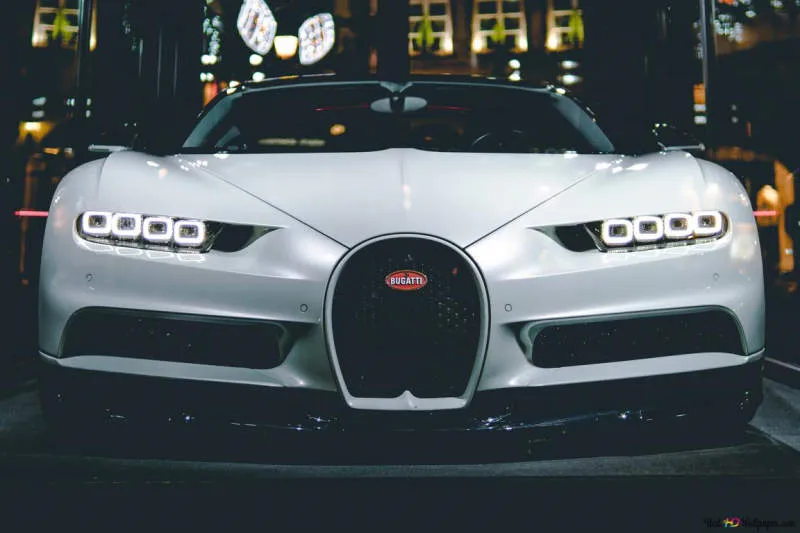 Bugatti Chiron Merah