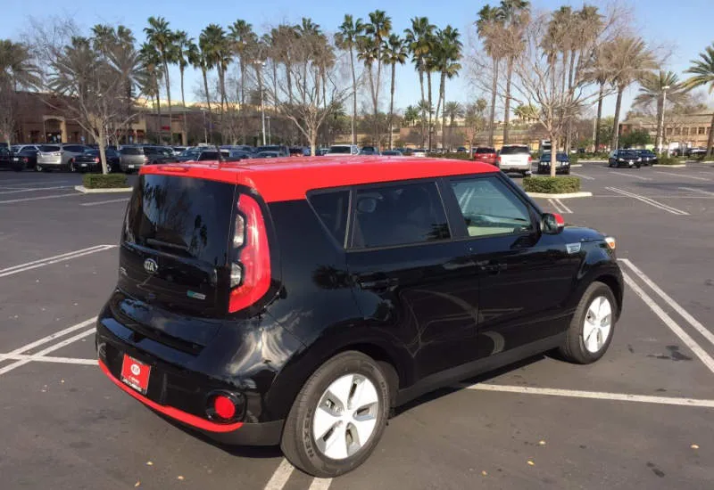 Kia Soul EV Mars Orange