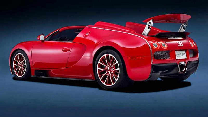 Bugatti Veyron 16.4 Merah