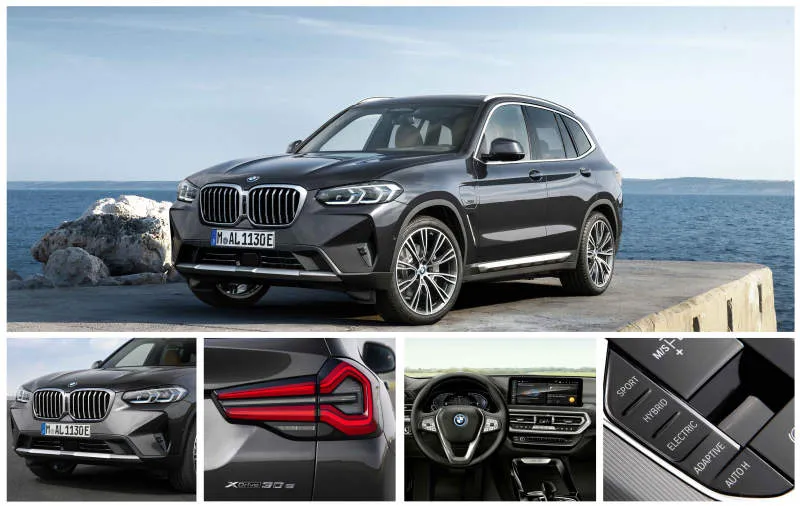 BMW X3 xDrive30e M Sport Abu-abu