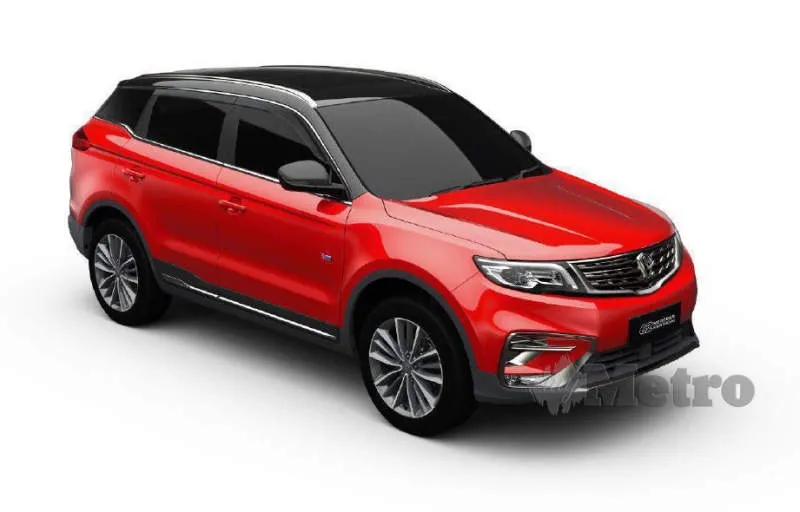 Proton X70 Biru