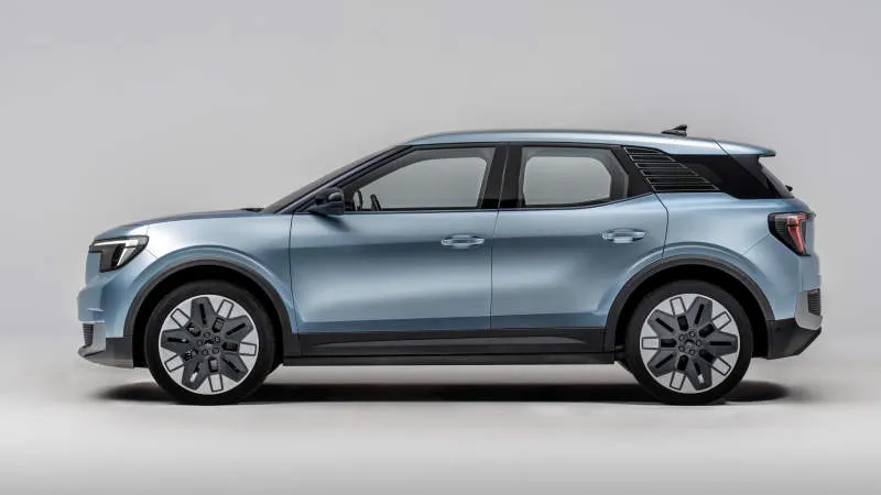Ford Explorer EV Abu-abu
