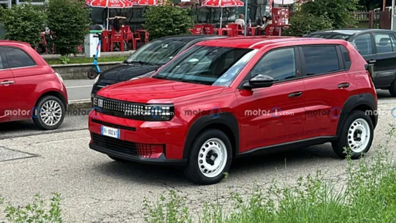 Fiat Panda EV Ocean Blue