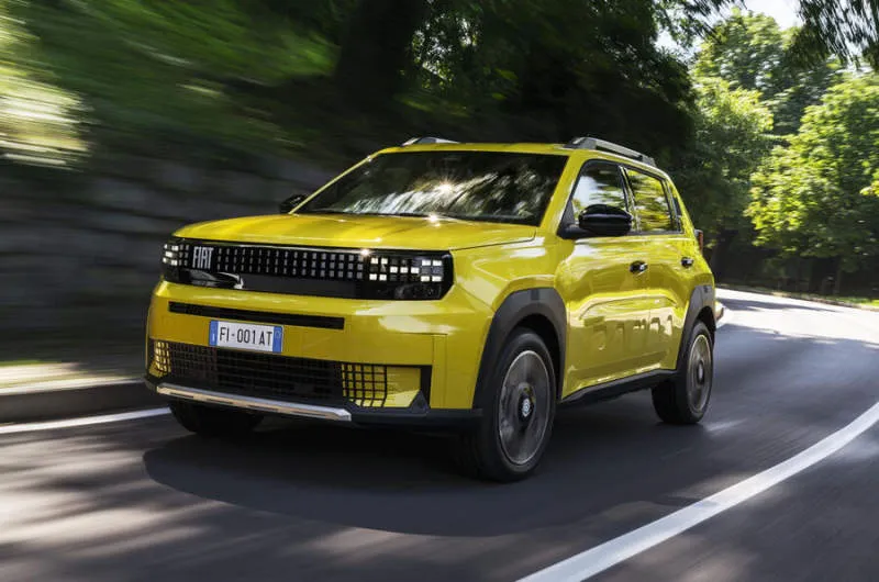 Fiat Panda EV Ocean Blue