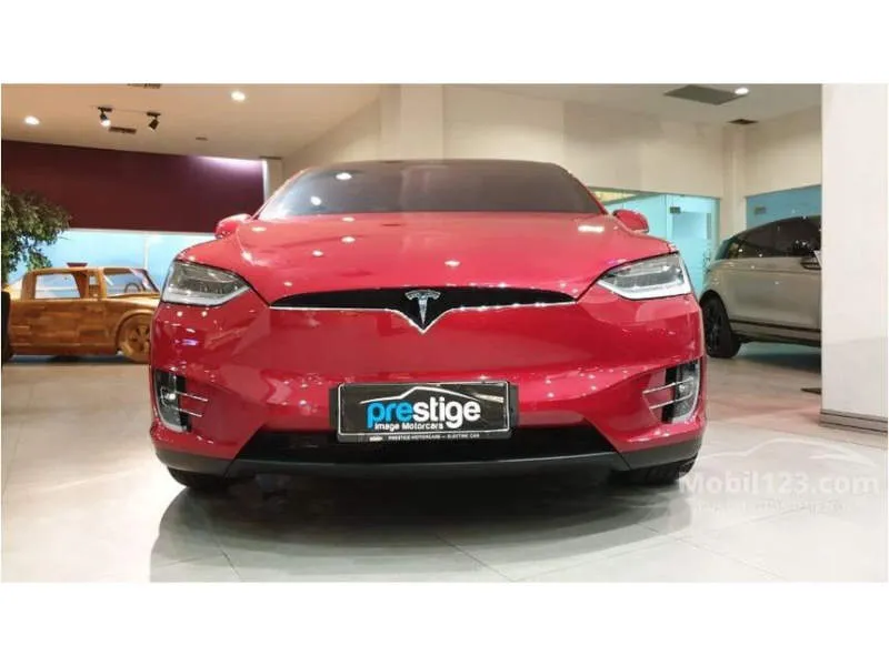Tesla Model X Perak Metalik