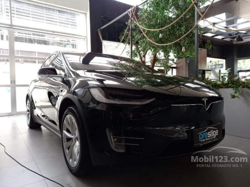 Tesla Model X Perak Metalik