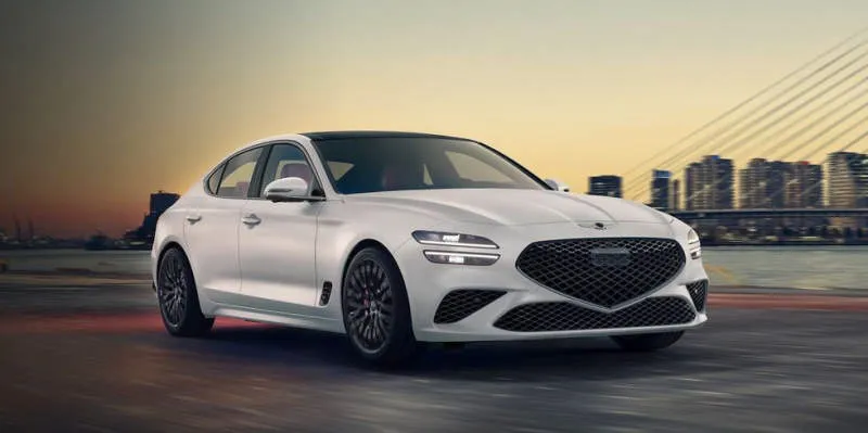 Genesis G70 Tasman Blue