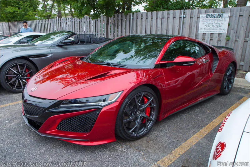 Acura NSX 130R White