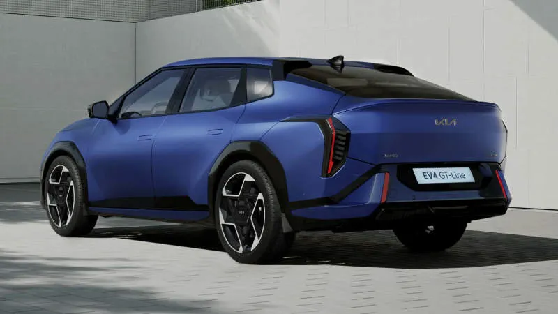 Kia EV4 Concept Abu-abu Metalik