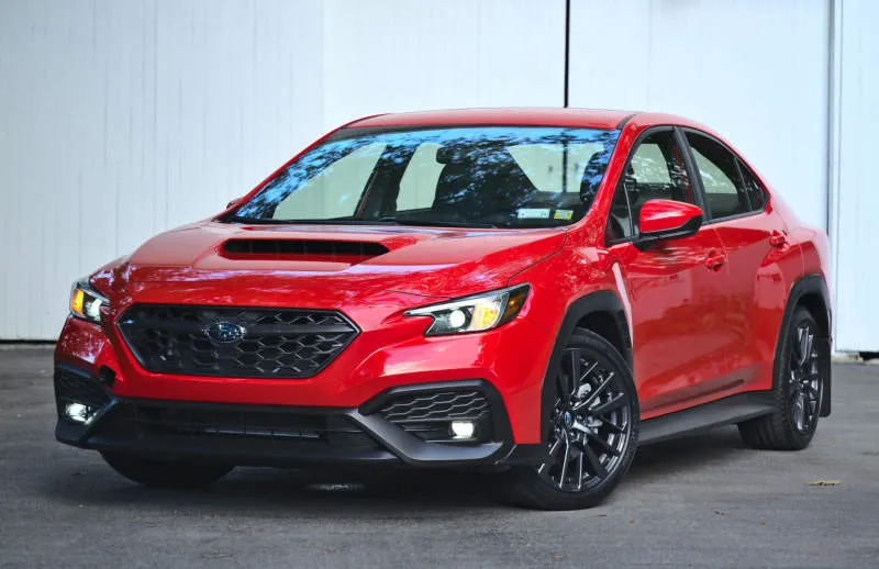 Subaru WRX Ignition Red
