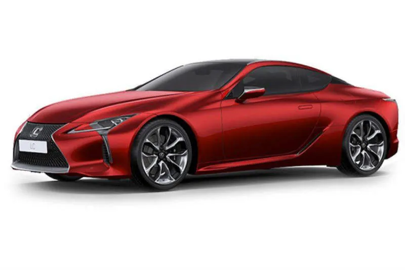 Lexus LC Merah