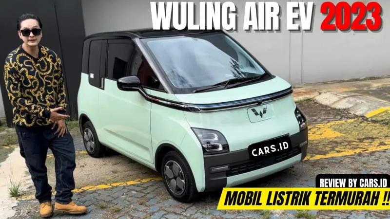 Wuling Air EV Lemon Yellow