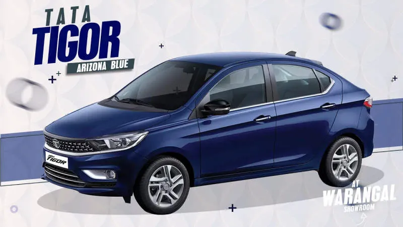 Tata Tigor Opal White