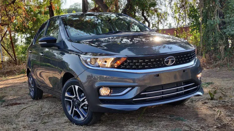 Tata Tigor Opal White