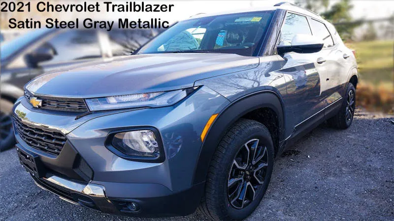 Chevrolet Trailblazer Satin Steel Grey Metallic