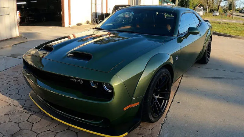 Dodge Challenger TorRed Clear Coat