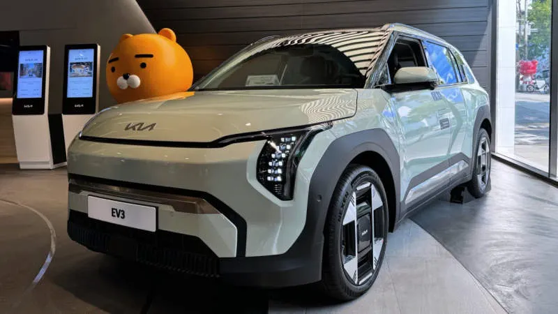 Kia EV3 7 warna lainnya