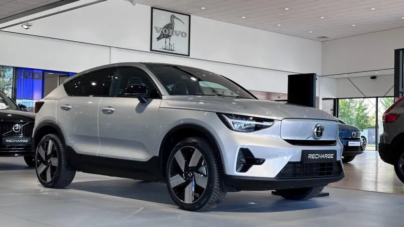 Volvo C40 Recharge Silver Dawn