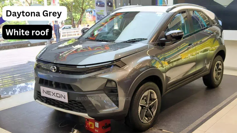 Tata Nexon Daytona Grey