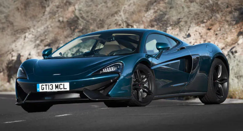 McLaren 570S Vermillion Red
