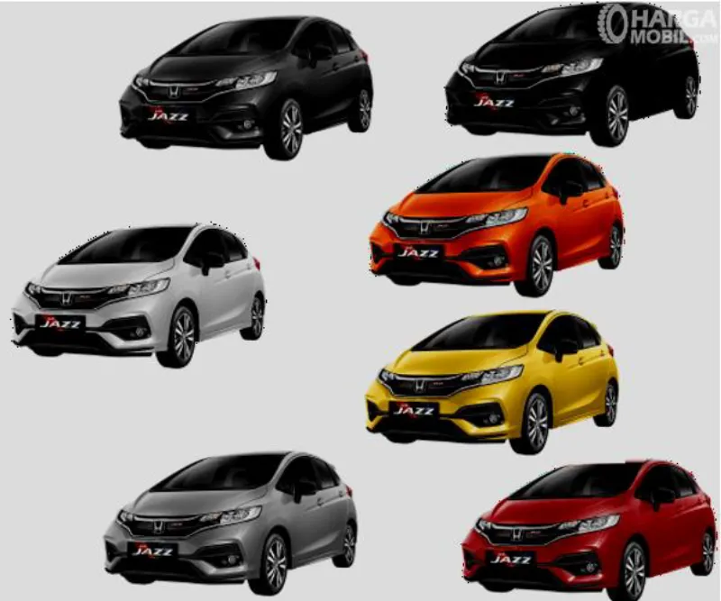 Honda Jazz Vivid Blue Pearl