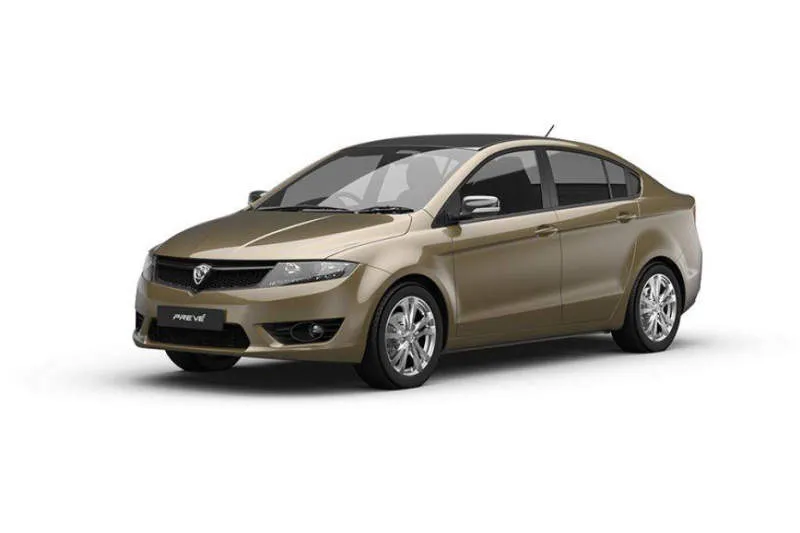 Proton Preve Cotton White