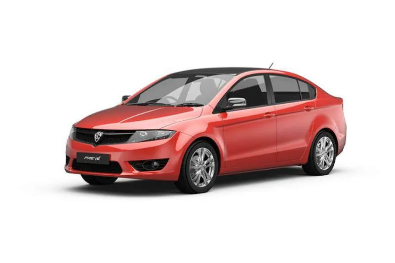 Proton Preve Cotton White