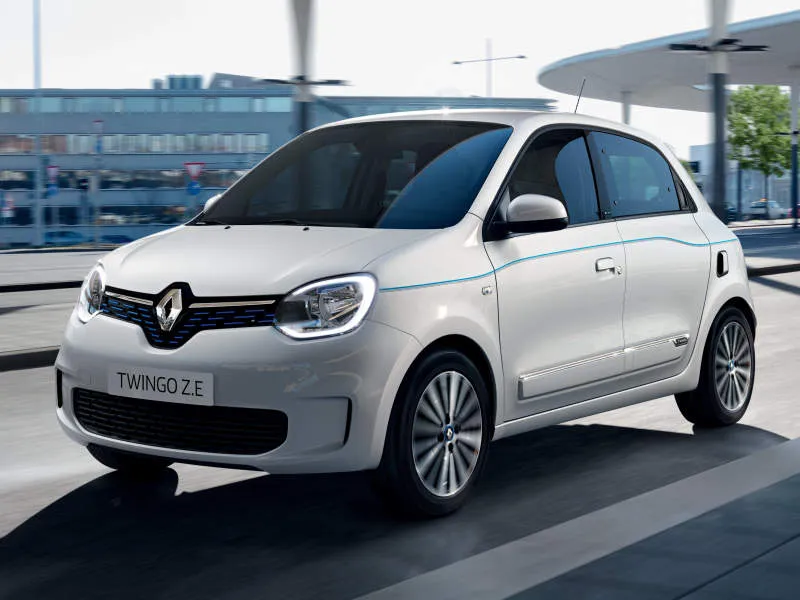Renault Twingo Electric Iceberg Green
