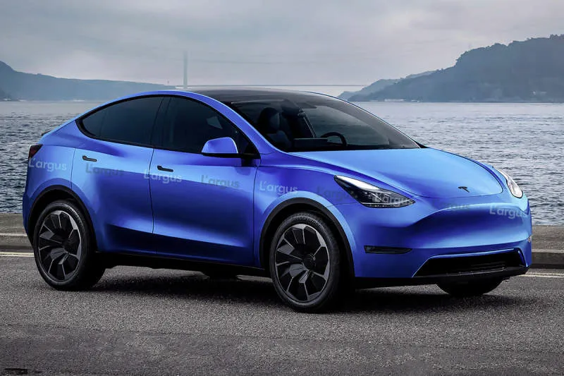 Tesla Model 2 (konsep) Ruby Red