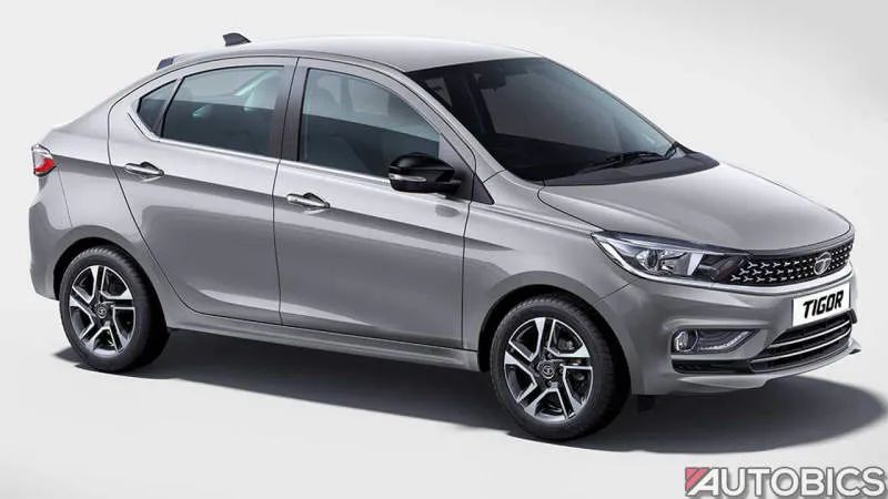 Tata Tigor Opal White